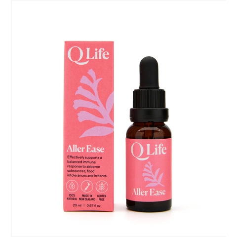 SIRO GIẢM DỊ ỨNG / THÔNG THỞ MŨI HỌNG QLife Aller Ease / Snot Drops / Tickle Ease, 20ml
