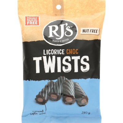 KẸO DẺO CAM THẢO ĐA SẮC RJ’s Licorice Smallsorts, KHÔNG HẠT Nut Free – KHÔNG DẦU CỌ Palm Oil Free, 180g