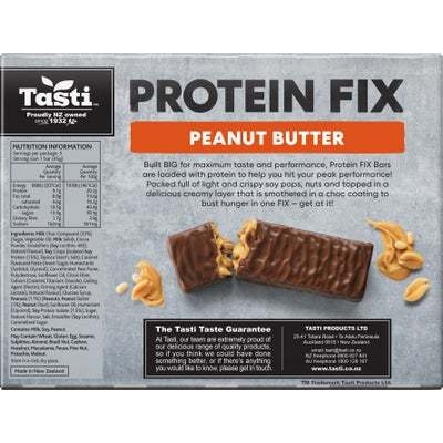 HỘP 5 THANH ĂN VẶT Tasti Protein FIX 5 x 45g – GIÀU ĐẠM, ÍT NGÁN, NẠP NĂNG LƯỢNG CỰC ĐỈNH, 225g