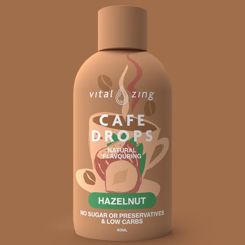 GIỌT CAFE Vital Zing Cafe Drops, KHÔNG ĐƯỜNG - TĂNG HƯƠNG VỊ, 40ml