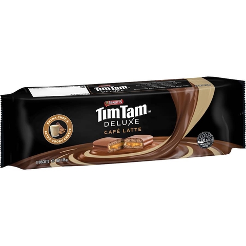 [Dòng DELUX] BÁNH QUY PHỦ SOCOLA Arnott's Tim Tam Chocolate Biscuits, Mint-Cafe-Salted Caramel, 175g