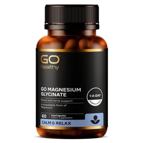 60 VIÊN THƯ GIÃN / DỄ NGỦ GO Healthy Magnesium Glycinate