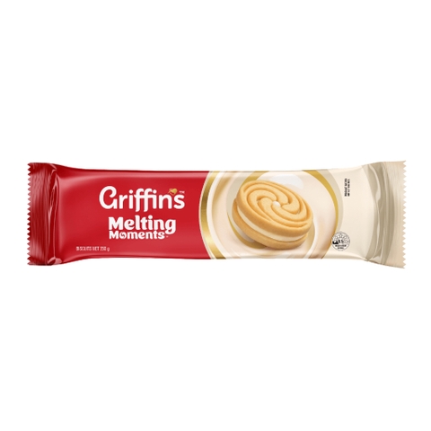 BÁNH QUY MỀM TAN / CHUA NGỌT MẶN Griffin's Melting Moments / Lemon Treats Biscuits, 250g