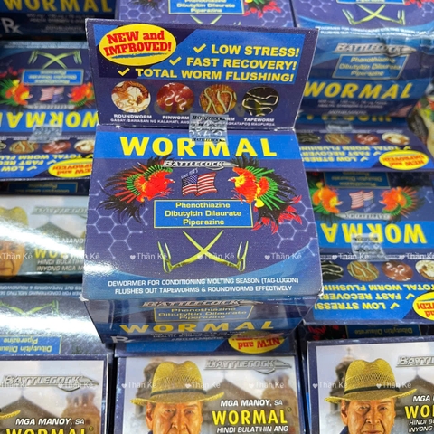 WORMAL - THUỐC XỔ GIUN CAO CẤP CHO GÀ ĐÁ