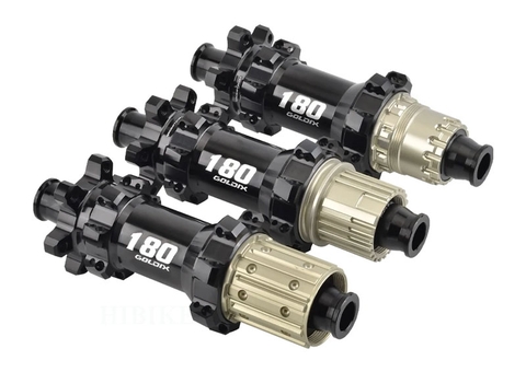 Bộ Hub GOLDIX M180 Ratchet EXP 52T – 28 Lỗ - Phanh Đĩa 6 Ốc