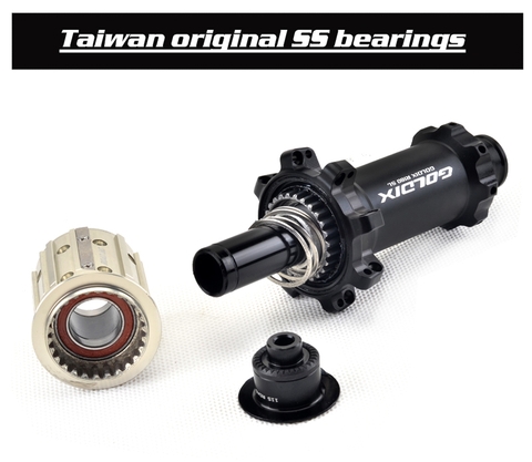 Bộ Hub GOLDIX R180 SL 20/24 Lỗ Ratchet 36T - Phanh V