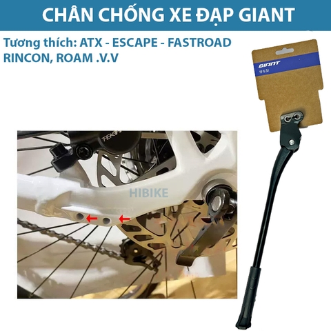 Chân chống gắn khung xe đạp GIANT ATX, ESCAPE, FASTROAD