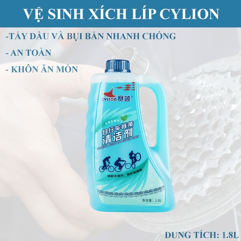 Nước Vệ Sinh Xích Líp Xe Đạp CYLION 1.8L