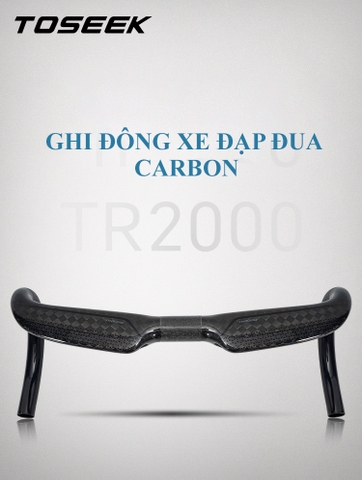 Ghi Đông Xe Đạp Đua CARBON TOSEEK TR2000