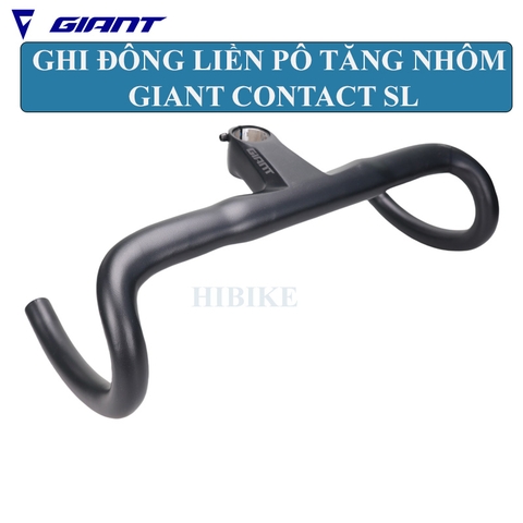 Ghi Đông Xe Đạp Đua Liền Pô Tăng Nhôm GIANT CONTACT SL