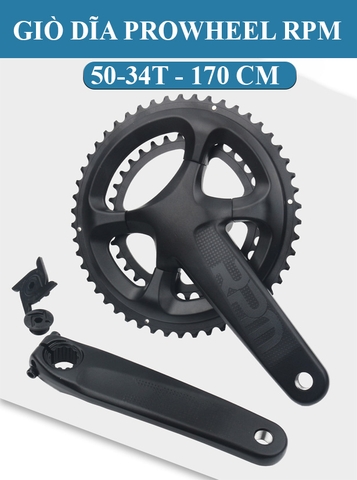 Giò Dĩa PROWHEEL RPM 50-34T 170CM
