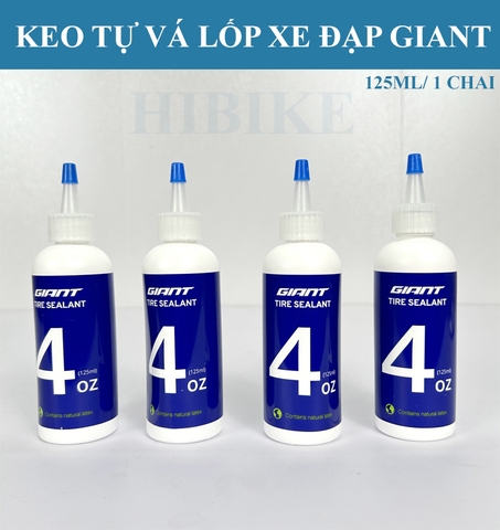 Keo Tự Vá Lốp Xe Đạp Không Ruột GIANT 4 OZ 125Ml ( Tubeless)