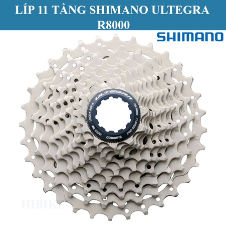 Líp Xe Đạp 11 Tầng SHIMANO ULTEGRA R8000 (HG800)