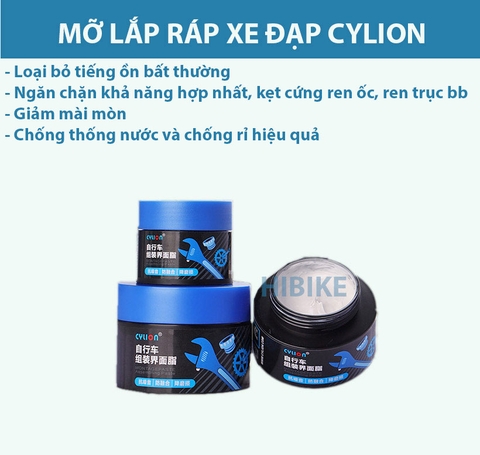 Mỡ lắp ráp xe đạp CYLION