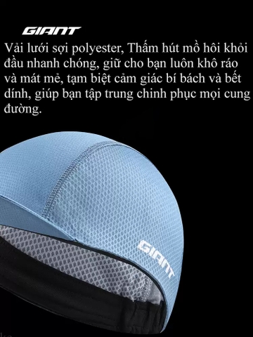 Mũ Vải Đạp Xe Giant