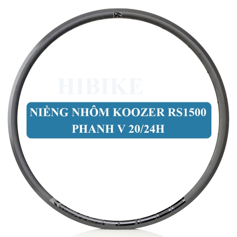 Niềng Nhôm 6069 Xe Đạp KOOZER RS1500 700C - Phanh V