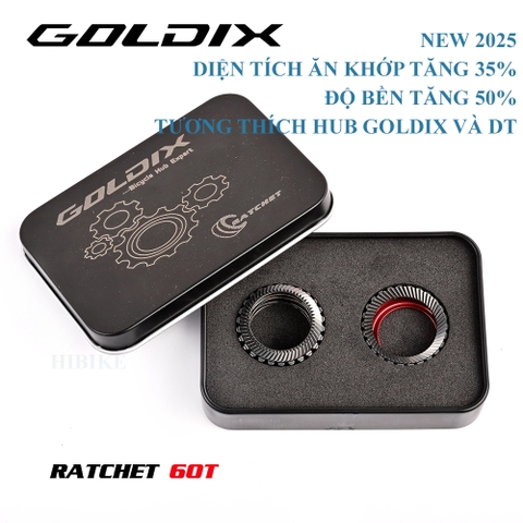 Bánh Răng GOLDIX RATCHET 60T NEW