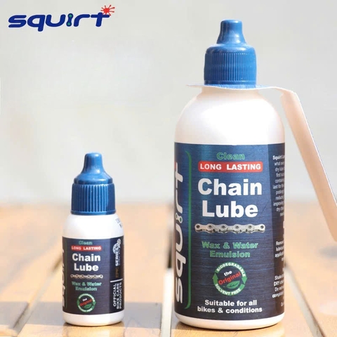 Dầu Tra Xích Sáp Xe Đạp SQUIRT Cao Cấp 15ml Và 120ml