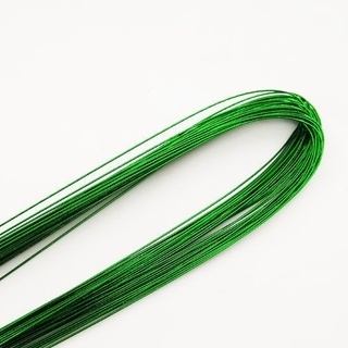 Kẽm xi xanh nẹp lá cây , làm hoa sao handmade