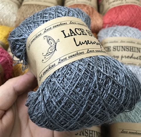 lace sunshine loang sợi trơn nhỏ 0,5mm