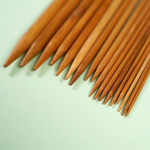 kim đan tre 2 đầu size 6mm ( bộ 4 kim)