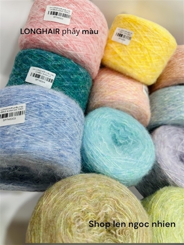 Len LONGHAIR phẩy màu
