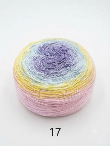 Sợi cầu vồng cotton 
(cuộn 350gr)