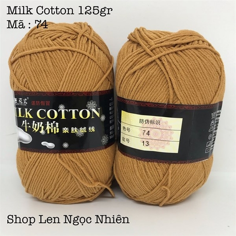 Len Milk Cotton 125gr