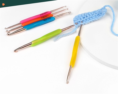 Bộ kim móc mô phỏng 2 đầu ( 5 kim)
