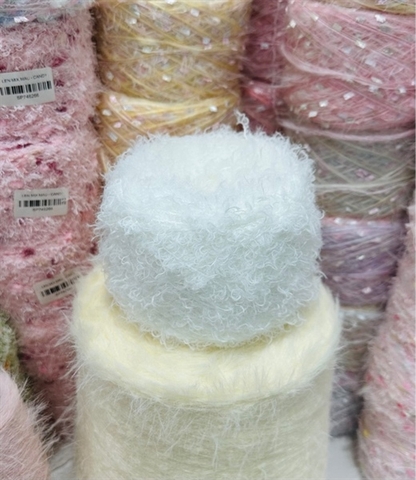 LEN XOĂN GIẢ LÔNG GẤU DÙNG MÓC THÚ BÔNG, TÚI, MŨ