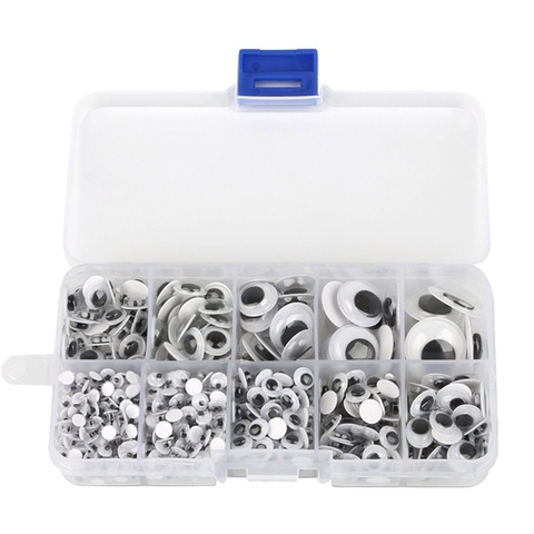 500 mắt thú liếc có dính , kèm hộp 10 ngăn