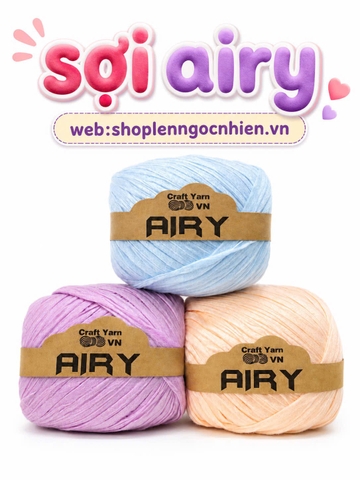 Sợi Airy màu trơn