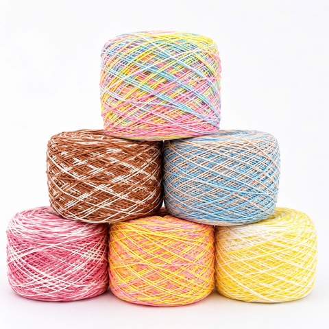 Sợi Cotton việt nam màu Loang