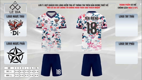 Quần áo bóng đá thiết kế 11