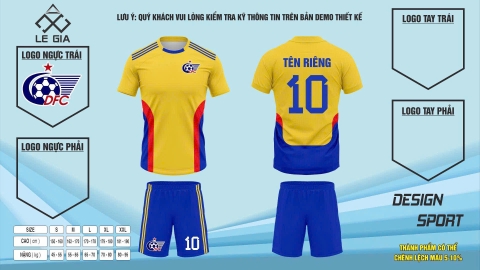 Quần áo bóng đá thiết kế 02