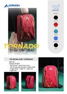 Túi giày Tornado