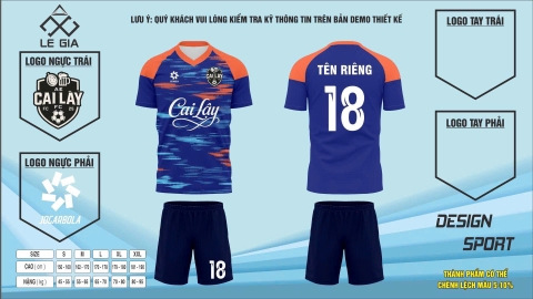 Quần áo bóng đá thiết kế 03