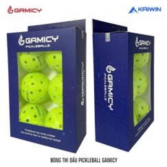 Hộp 06 Quả Bóng Thi Đấu Pickleball Gamicy : G-Pro40L