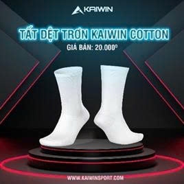 TẤT DỆT TRƠN KAIWIN COTTON