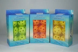 Hộp 6 Bóng Pickleball Kaiwin Tập Luyện PK40L Outdoor