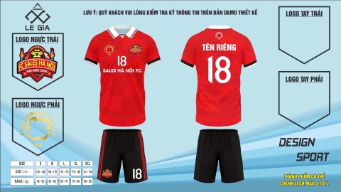 Quần áo bóng đá thiết kế 07