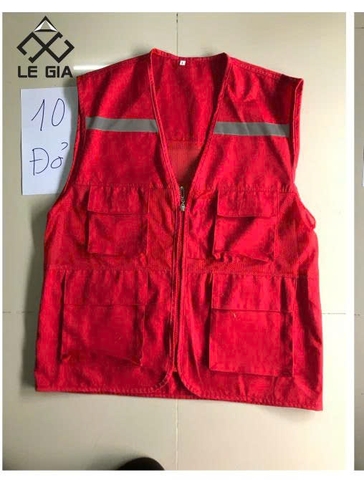 Áo gile BHLĐ 4 túi