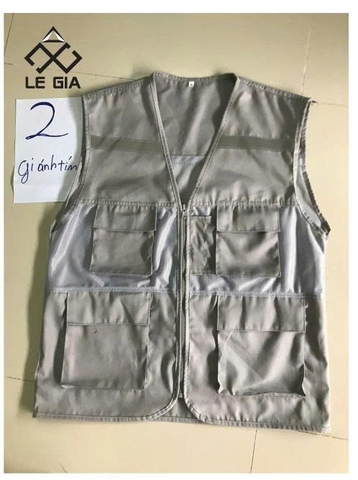 Áo gile BHLĐ 4 túi