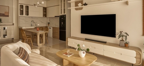 Vợ chồng trẻ trẻ Bình Định xây nhà 2 tầng phong cách Sabi Wabi với chi phí dưới 2 tỷ
