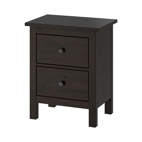 Tủ đầu giường 2 ngăn kéo HEMNES