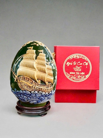 Trứng Phong Thủy Để Bàn Tăng Cường Tài Lộc