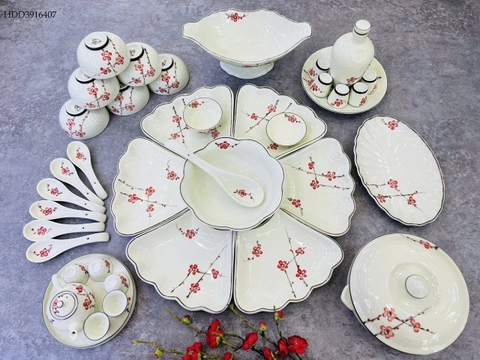 Bộ bát ăn Hoa mặt trời