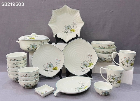 Bộ bát đĩa đựng đồ ăn