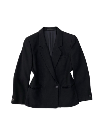 Blazer Burberrys | Wool đen 2 cúc cổ điển | độ mới 90%