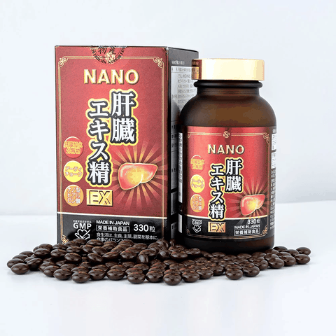 Viên uống Nano Liver Hydrolyzate EX hỗ trợ bảo vệ chức năng gan (hộp 1 chai x 330 viên)